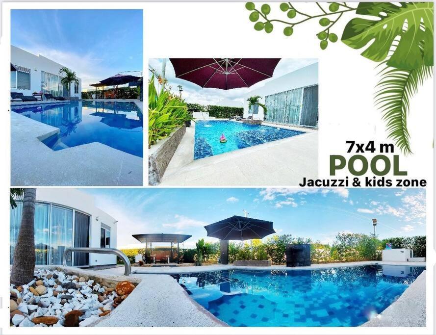 Carmen de ApicaláCasa Palma Roja Boutique , Piscina Privada别墅 外观 照片