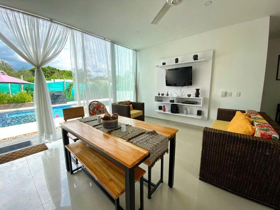 Carmen de ApicaláCasa Palma Roja Boutique , Piscina Privada别墅 外观 照片