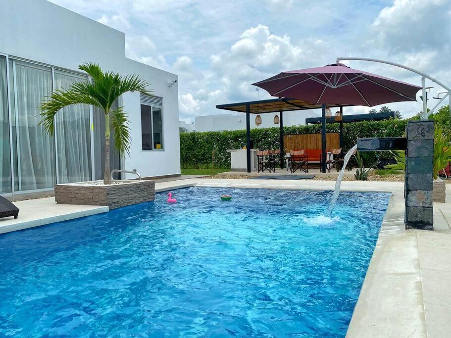 Carmen de ApicaláCasa Palma Roja Boutique , Piscina Privada别墅 外观 照片