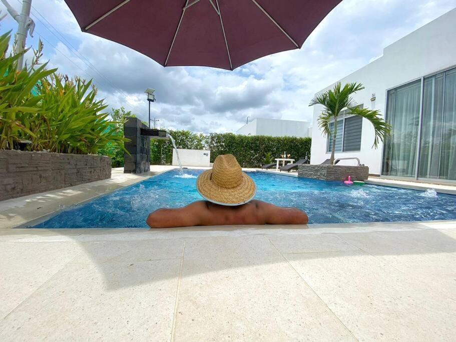 Carmen de ApicaláCasa Palma Roja Boutique , Piscina Privada别墅 外观 照片